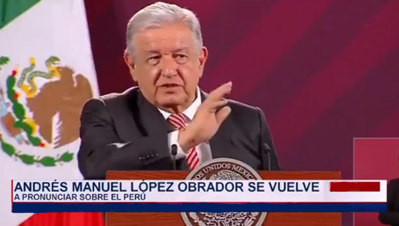 López Obrador: México no mantendrá relaciones con Perú «mientras no haya normalidad democrática»