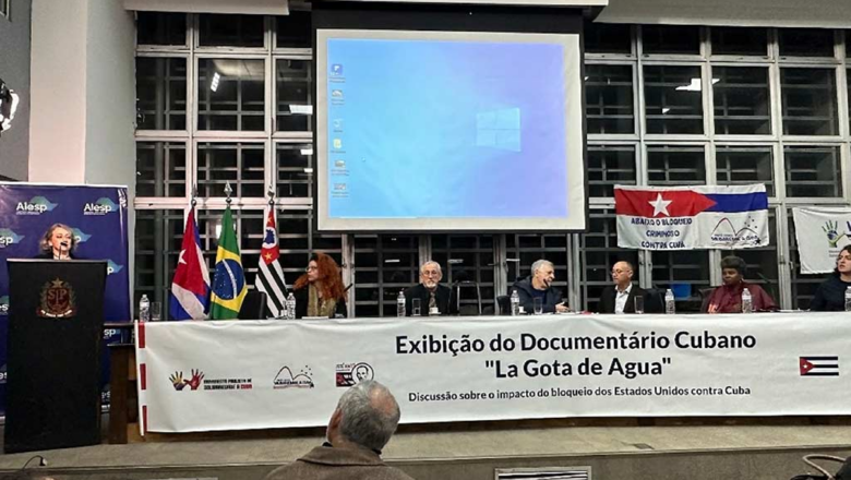 Exigen en Brasil fin del bloqueo de EE.UU. contra Cuba