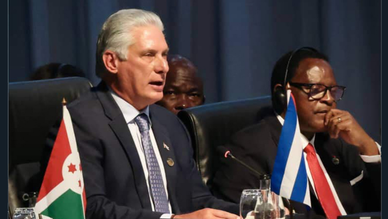 Presidente de Cuba cumplimentó provechosa estancia en Sudáfrica