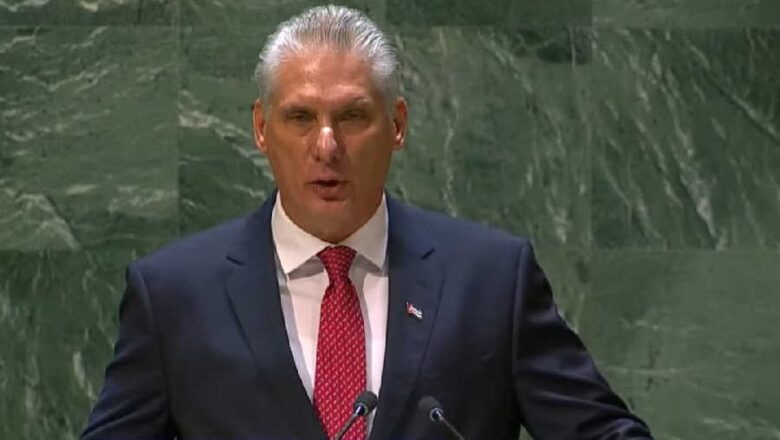 Presidente de Cuba en la ONU: Urge un nuevo y más justo contrato global