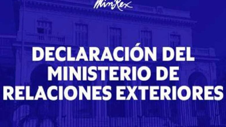 Cuba es una sola, asegura declaración de la Cancillería