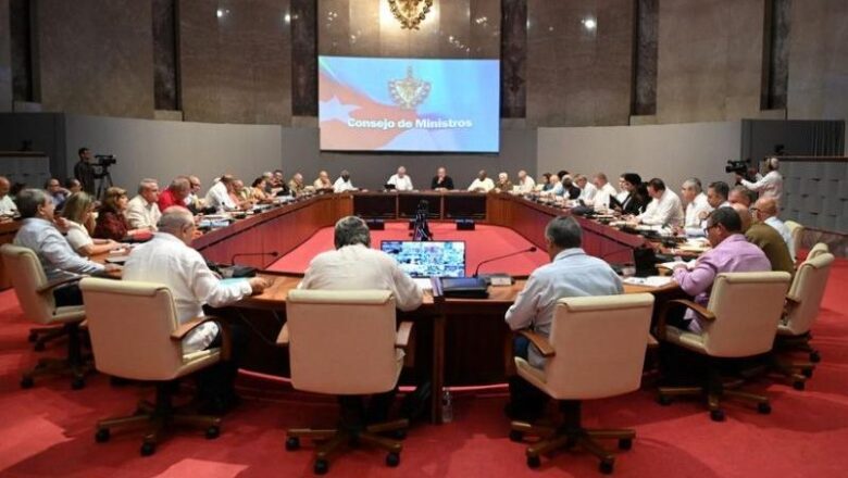 Consejo de Ministros evaluó temas vitales para la estabilización de la economía cubana