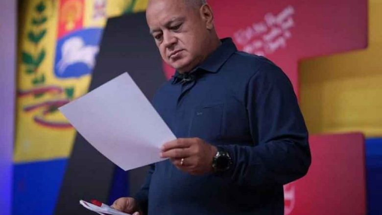 Alerta Diosdado Cabello sobre nuevos planes violentos en Venezuela