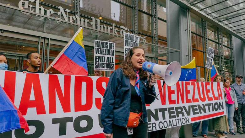 Estados Unidos fuera de Venezuela, será el reclamo en día de acción internacional