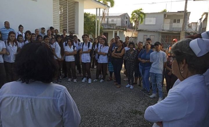 De regreso a las aulas alumnos del técnico medio de enfermería en Cabaiguán (+Audio)