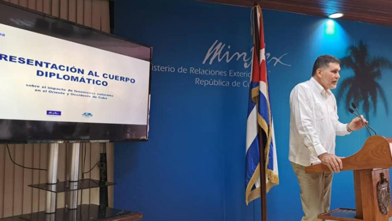 Gobierno de Cuba agradece ayuda internacional tras paso de huracanes