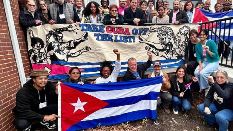 Ratifica red solidaria en Estados Unidos lucha contra el bloqueo a Cuba